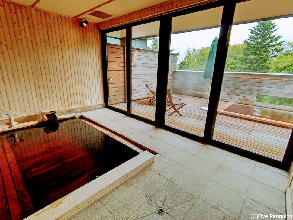 もうひとつの大浴場は檜のお風呂